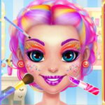 Candy Makeup Fashion Girl