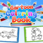 Cartoon Coloring Book Game