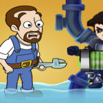 Plumber Water Pipes Hero Pipe Rescue: Water Puzzle