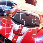 Racing Crash Jigsaw