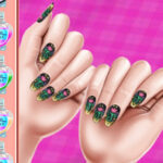 Royal Theme Nail Art DIY