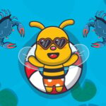 Swimming Bee