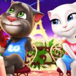 Talking Tom and Angela Coloring