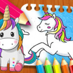 Unicorn Coloring Book