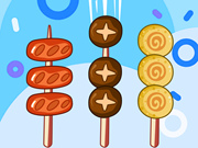 food sort merge puzzle
